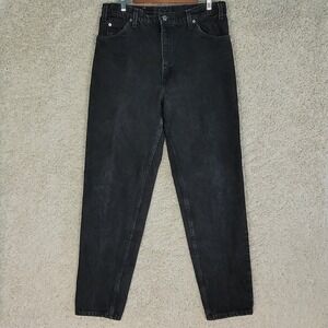 Vintage Levi's 550 Jeans Men's Size 36 x 34 Black MADE IN USA '92‎ Cotton Denim